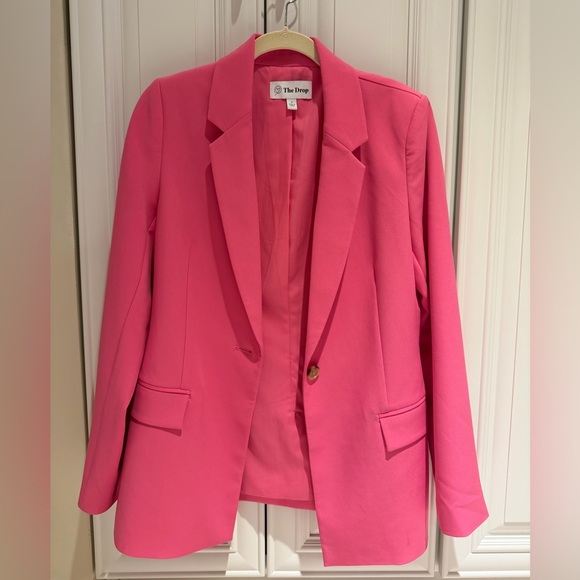 The Drop Jackets & Blazers - Women's Pink Blazer